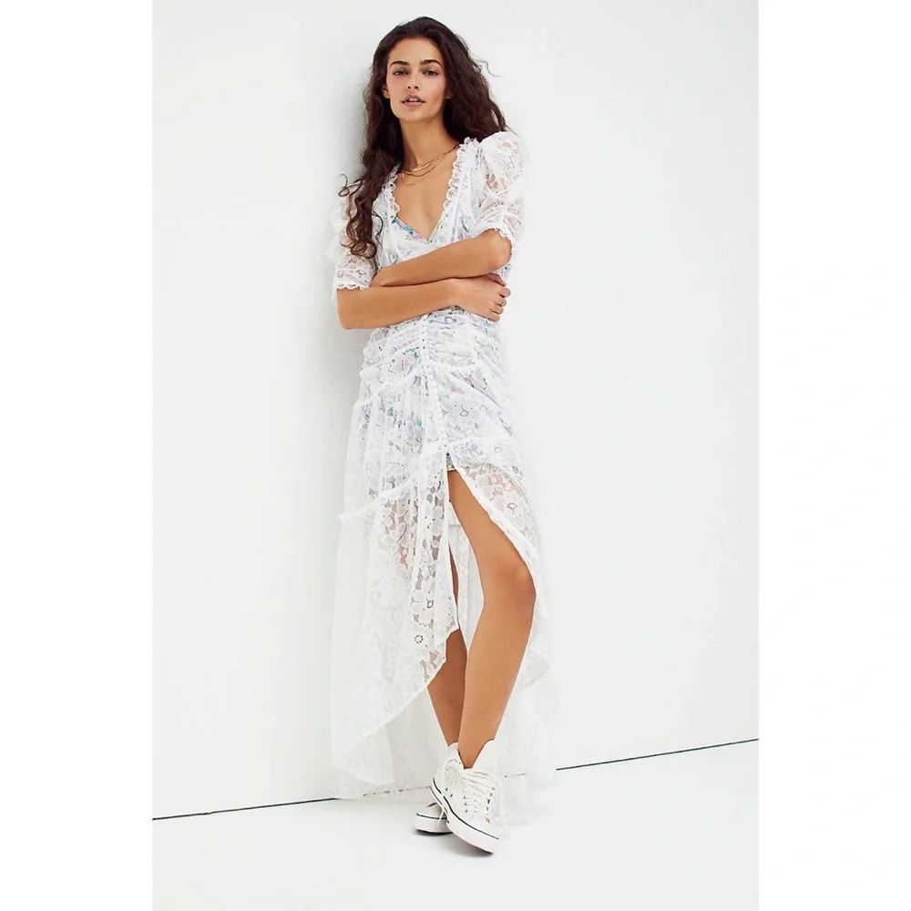 Free People Lorette Midi Dress x For Love & Lemons
